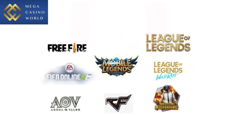 Có nhiều trò chơi xuất hiện trên sàn cược của Esport MCW