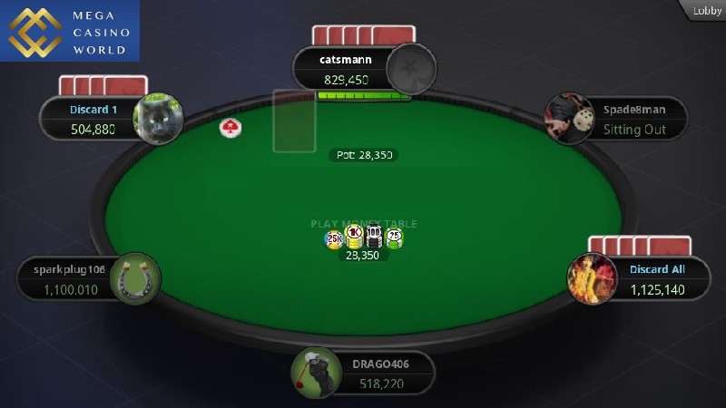 Giao diện tham gia Poker thân thiện với mọi nền tảng